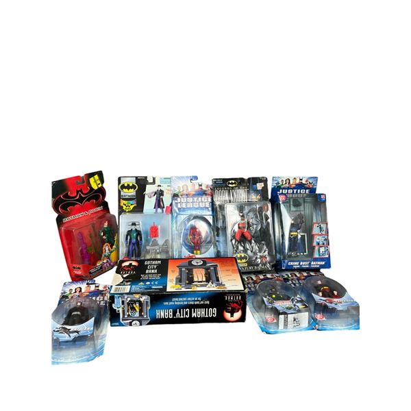 Justice League Batman Flash Action Figure Lot