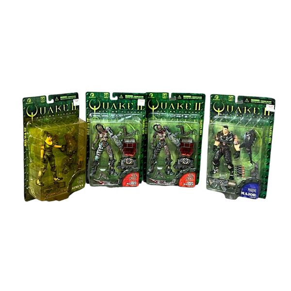Vintage QUAKE II Action Figure Collection Lot