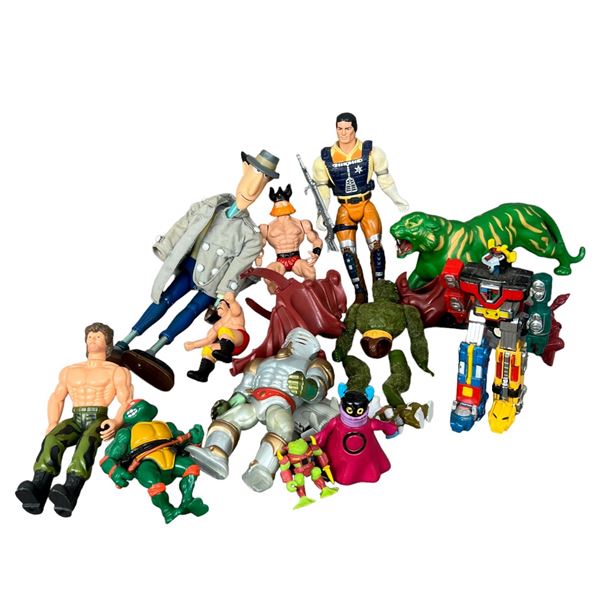 Vintage Action Figure Toy Collection Lot