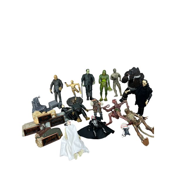 Vintage action figure collection lot Frankenstein monster Star Wars Chucky