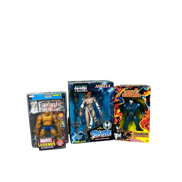 Spawn Marvel legends universe fantastic 4 vintage action figure collection lot