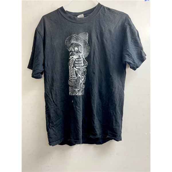 Vintage skull skeleton T-shirt 19" x 24"