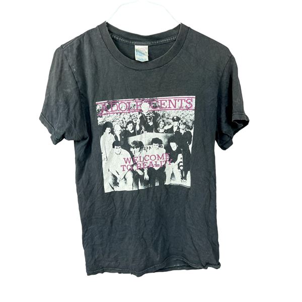 Vintage adolescence welcome to reality T-shirt size S 18" x 22"