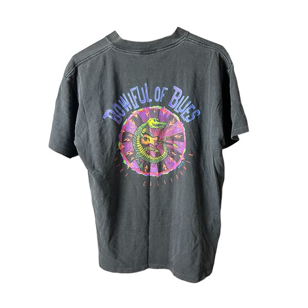 Bowlful of blues vintage Ani.T-shirt large size 21" x 25".
