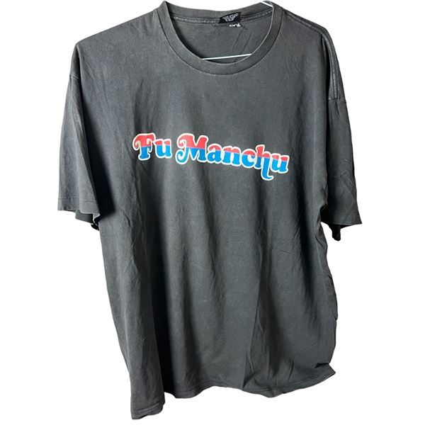 Fu Manchu vintage giant T-shirt, XL 1998, 24" x 25"