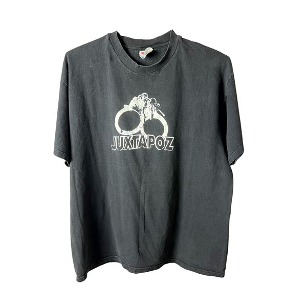 Juxtapoz handcuff vintage T-shirt XL 21" x 23