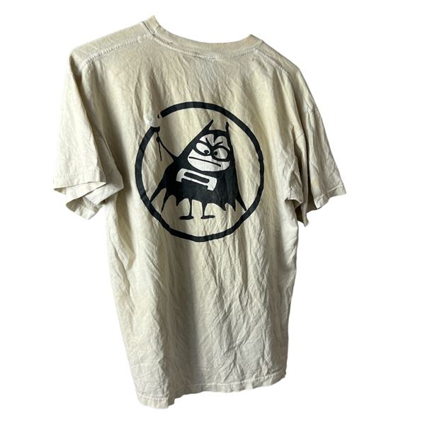 The Aqua bats Bayside heavy weight label large size vintage T-shirt 20" x 26