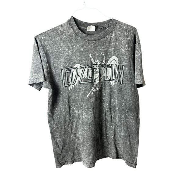 Vintage Led Zeppelin Hanes beefy label large size T-shirt 20" x 24"