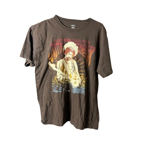 Vintage Jimi Hendrix T-shirt large size 20" x 24"