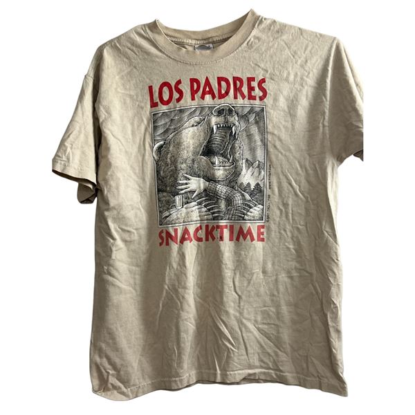 Los padres snacktime Ray Troll 1988 vintage T-shirt large size 20" x 24