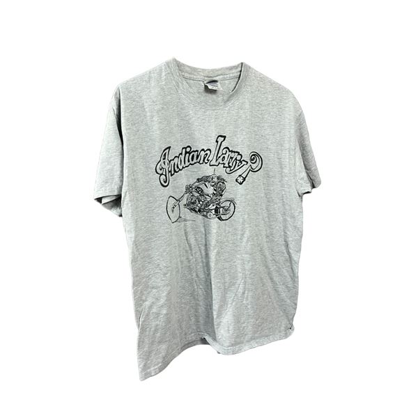 Indian Larry go to hell vintage T-shirt large size 21" x 24