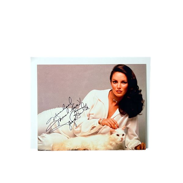 Jacqueline Smith signed 8 x 10 Hollywood actress photo with