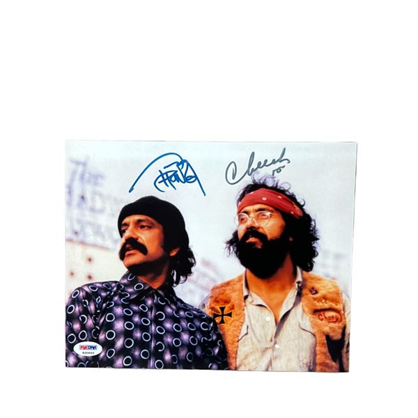 Cheech and Chong signed 8 x 10 photo PSA DNA COA