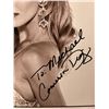 Image 2 : Cameron Diaz the mask Hollywood movie star signed 8 x 10 photo