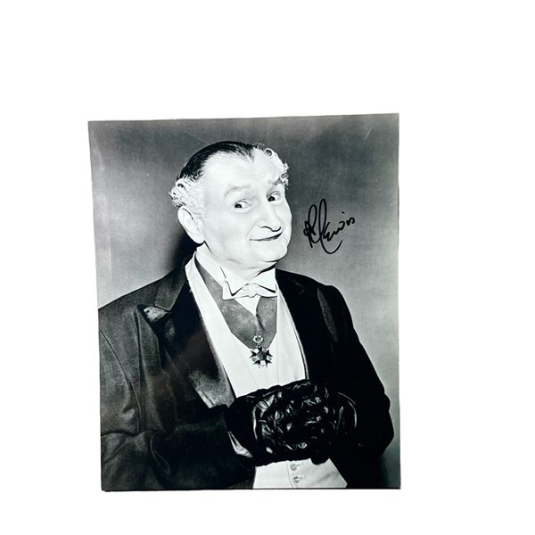 Al Lewis the Munsters grandpa signed autographed 8 x 10 Photo