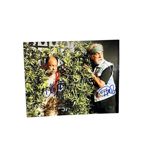 Cheech and Chong signed autographed 8 x 10 photo