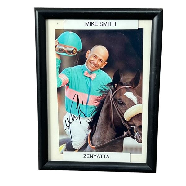 Jockey Derby Mike Smith horse racing signed  autograph photo