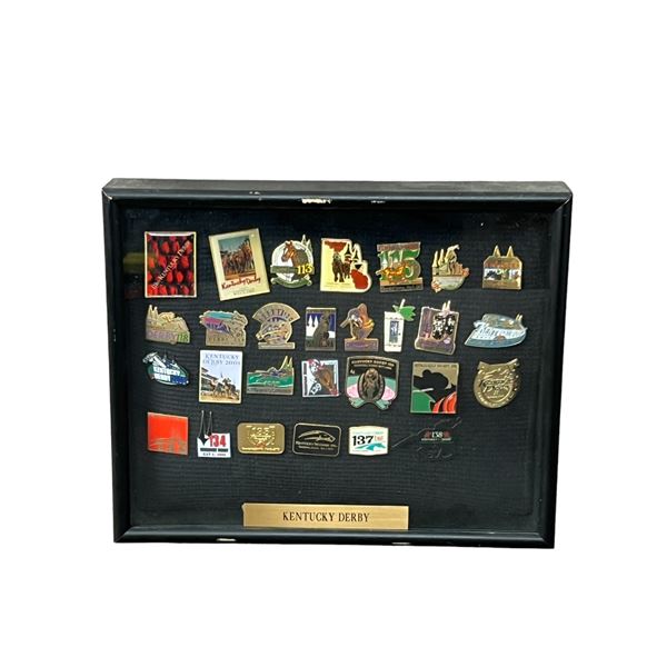 Vintage Kentucky Derby pin collection lot