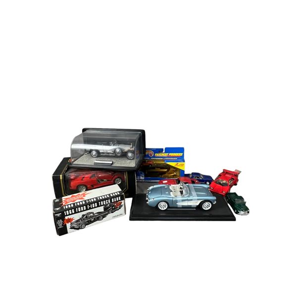 Vintage toy car collection lot