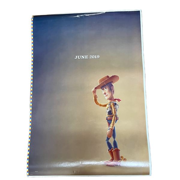 TOY STORY 4 Disney Pixar Printers Proof Concept Pre Production Poster Rare