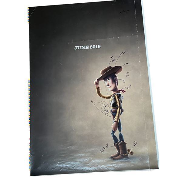 TOY STORY 4 Disney Pixar Printers Proof Concept Pre Production Poster Rare