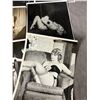 Image 7 : Vintage 1950's Original Burlesque Nude Pin up Model Risque Photo 8x10 Black & White Photographs