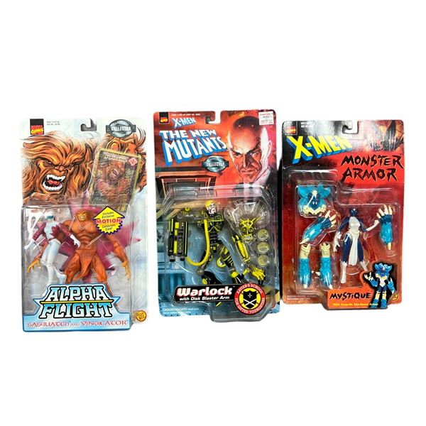 THE NEW MUTANTS X-MEN Vintage Action Figure Lot Collection