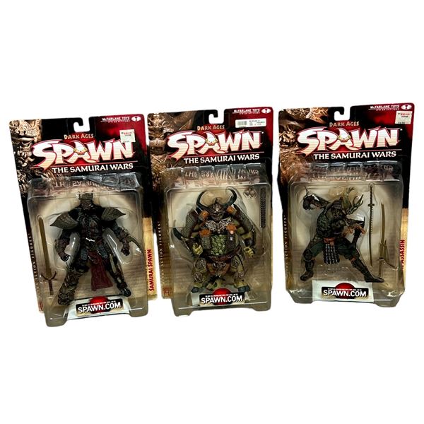 Spawn vintage sealed action figure toy Todd McFarlane lot dark ages