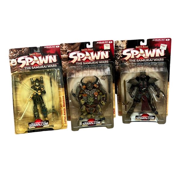 Spawn vintage sealed action figure toy Todd McFarlane lot dark ages
