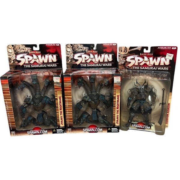 Spawn vintage sealed action figure toy Todd McFarlane lot dark ages
