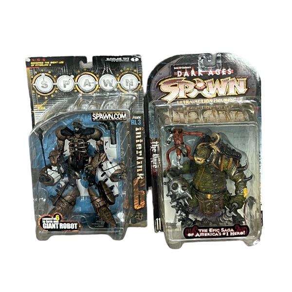 Spawn vintage sealed action figure toy Todd McFarlane lot giant robot