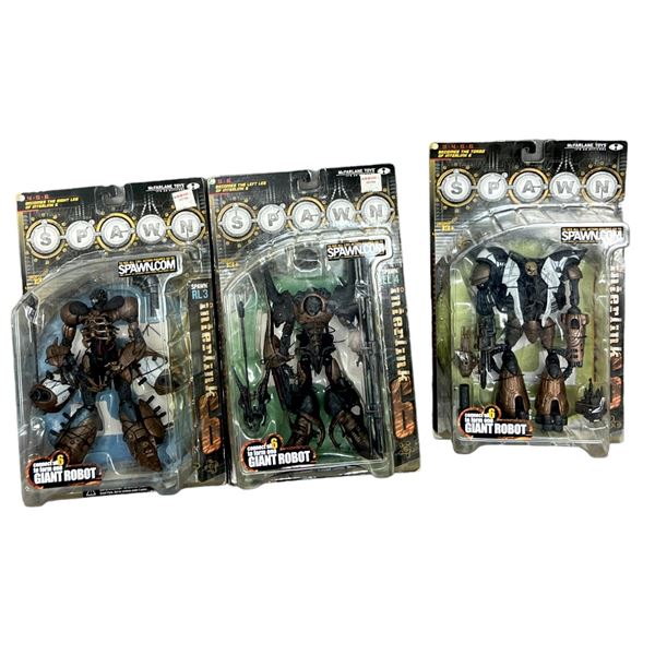 Spawn vintage sealed action figure toy Todd McFarlane lot giant robot