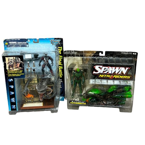 Spawn vintage sealed action figure toy Todd McFarlane lot