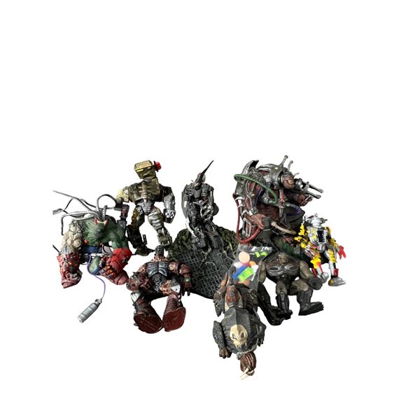 Vintage toy action figure collection lot