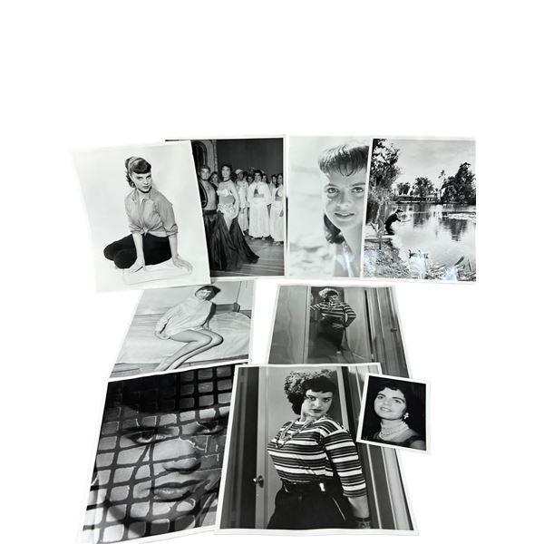 Vintage glamour 8 x 10 young woman model photo collection