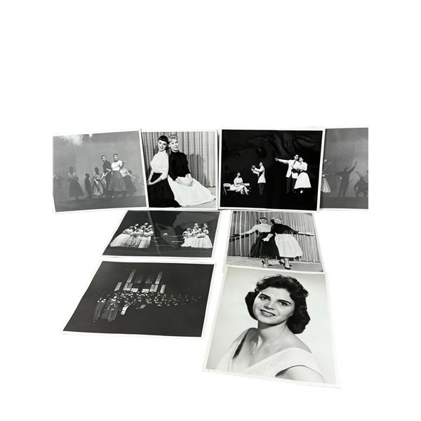 Vintage glamour 8 x 10 young woman model photo collection