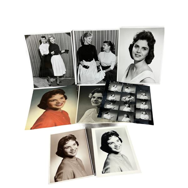 Vintage glamour 8 x 10 young woman model photo collection