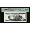Image 1 : 1996 $20 Federal Reserve Offset Printing Error Note PMG Choice Extremely Fine 45EPQ
