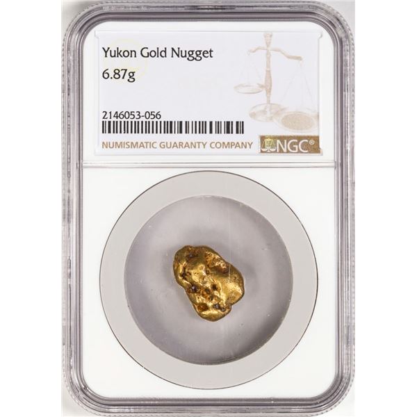 6.87 Gram Yukon Gold Nugget NGC Graded