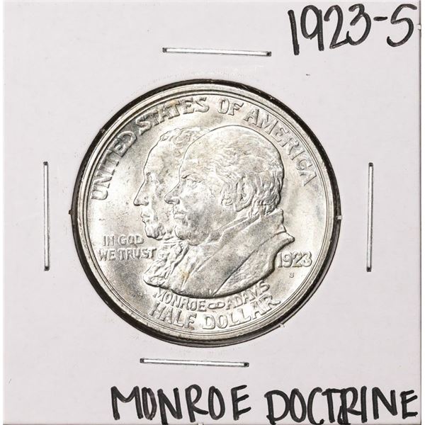 1923-S Monroe Doctrine Centennial Commemorative Half Dollar Coin