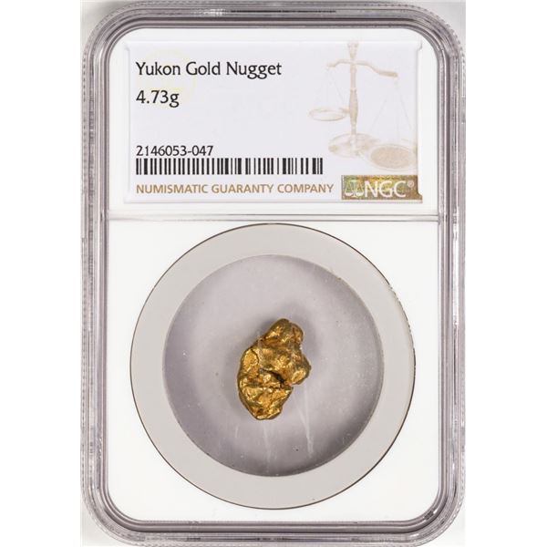 4.73 Gram Yukon Gold Nugget NGC Graded