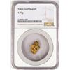 Image 1 : 4.73 Gram Yukon Gold Nugget NGC Graded