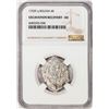 Image 1 : Shipwreck 1753P q Bolivia 4 Reales Silver Coin NGC AU Excavation Recovery