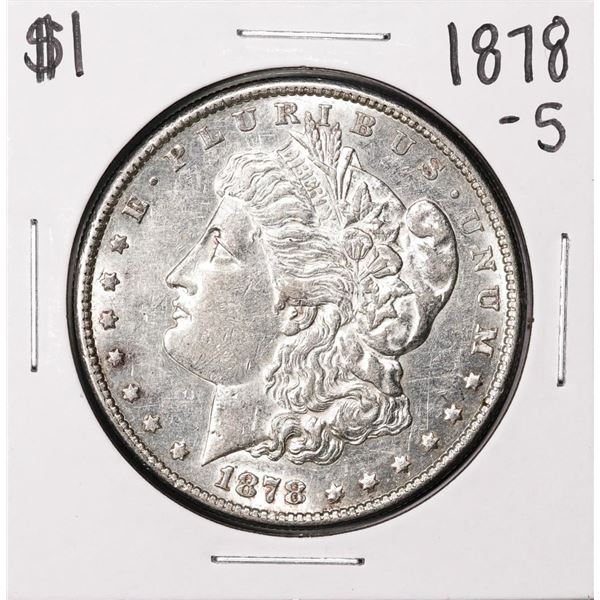 1878-S $1 Morgan Silver Dollar Coin