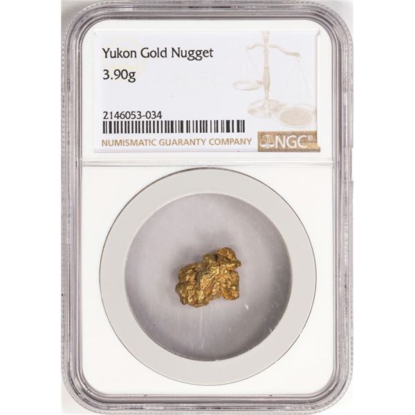 3.90 Gram Yukon Gold Nugget NGC Graded