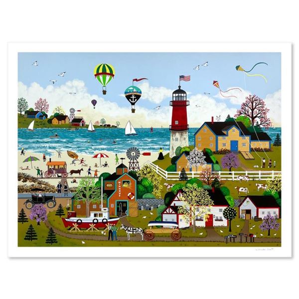 Jane Wooster Scott "Cape Milford Light" Limited Edition Lithograph on Paper