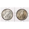 Image 2 : Lot of (2) 1926-S $1 Peace Silver Dollar Coins
