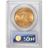 Image 2 : 1908 No Motto $20 St. Gaudens Double Eagle Gold Coin PCGS MS64 Rive d' Or Collection