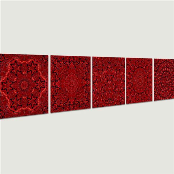 Damien Hirst  The Empresses Suite  Limited Edition Mixed Media on Metal