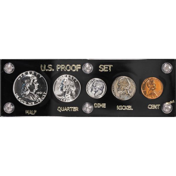 1961 (5) Coin Proof Set